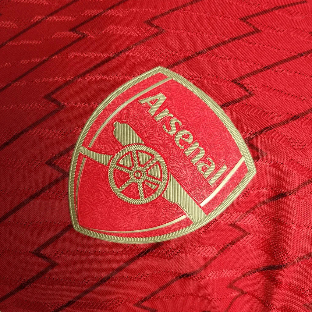 Camisa Arsenal Home 23/24 - Jogador Masculina Vermelha - Netmantos