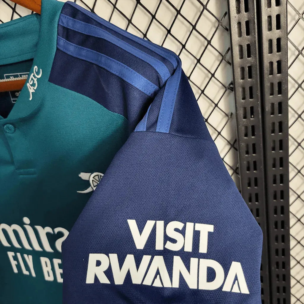 Camisa Arsenal II 23/24 - Torcedor Masculina Azul - Netmantos