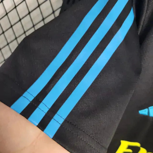 Camisa Arsenal Treino 23/24 - Torcedor Masculina Preta - Netmantos