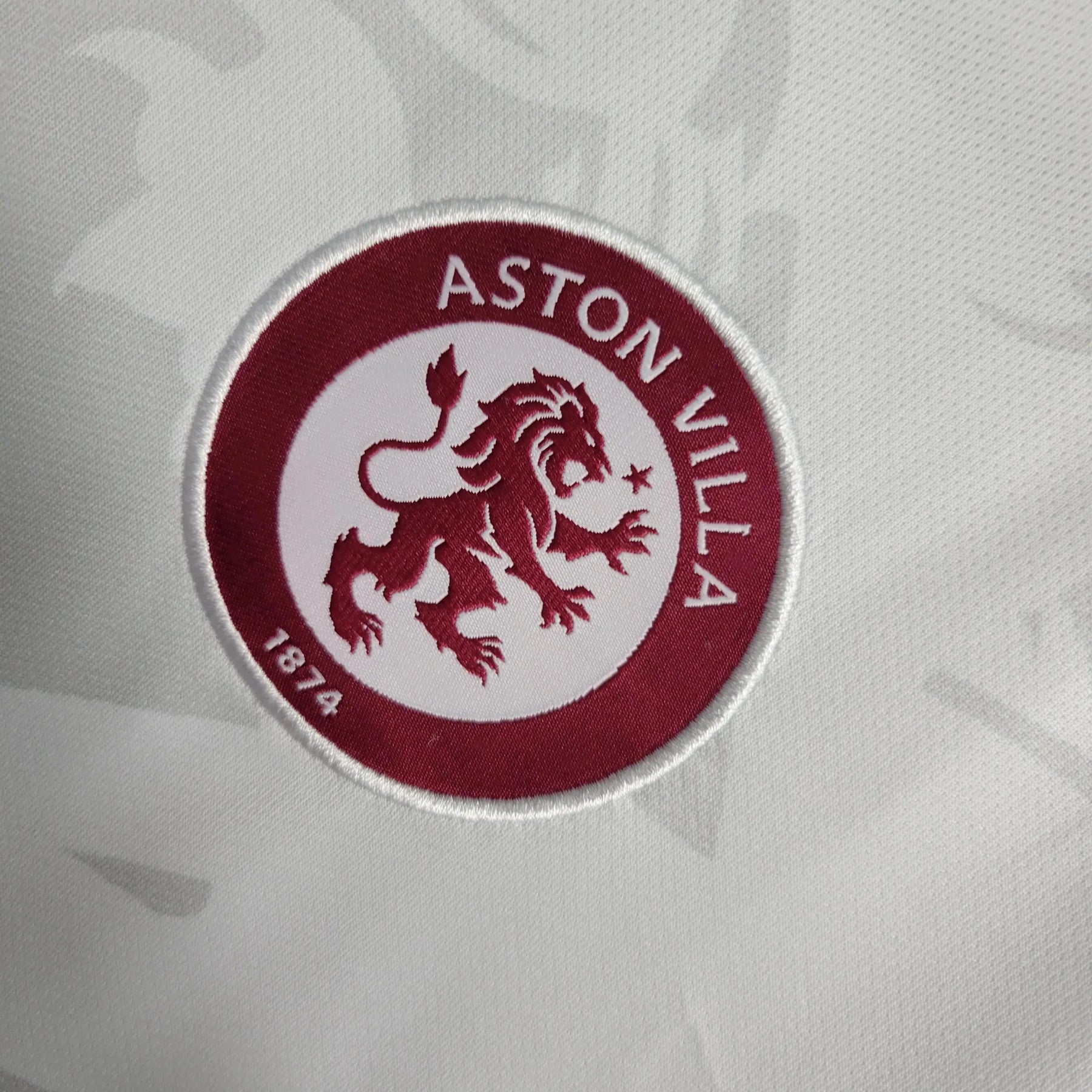 Camisa Aston Away 23/24 - Torcedor Masculina Branca - Netmantos