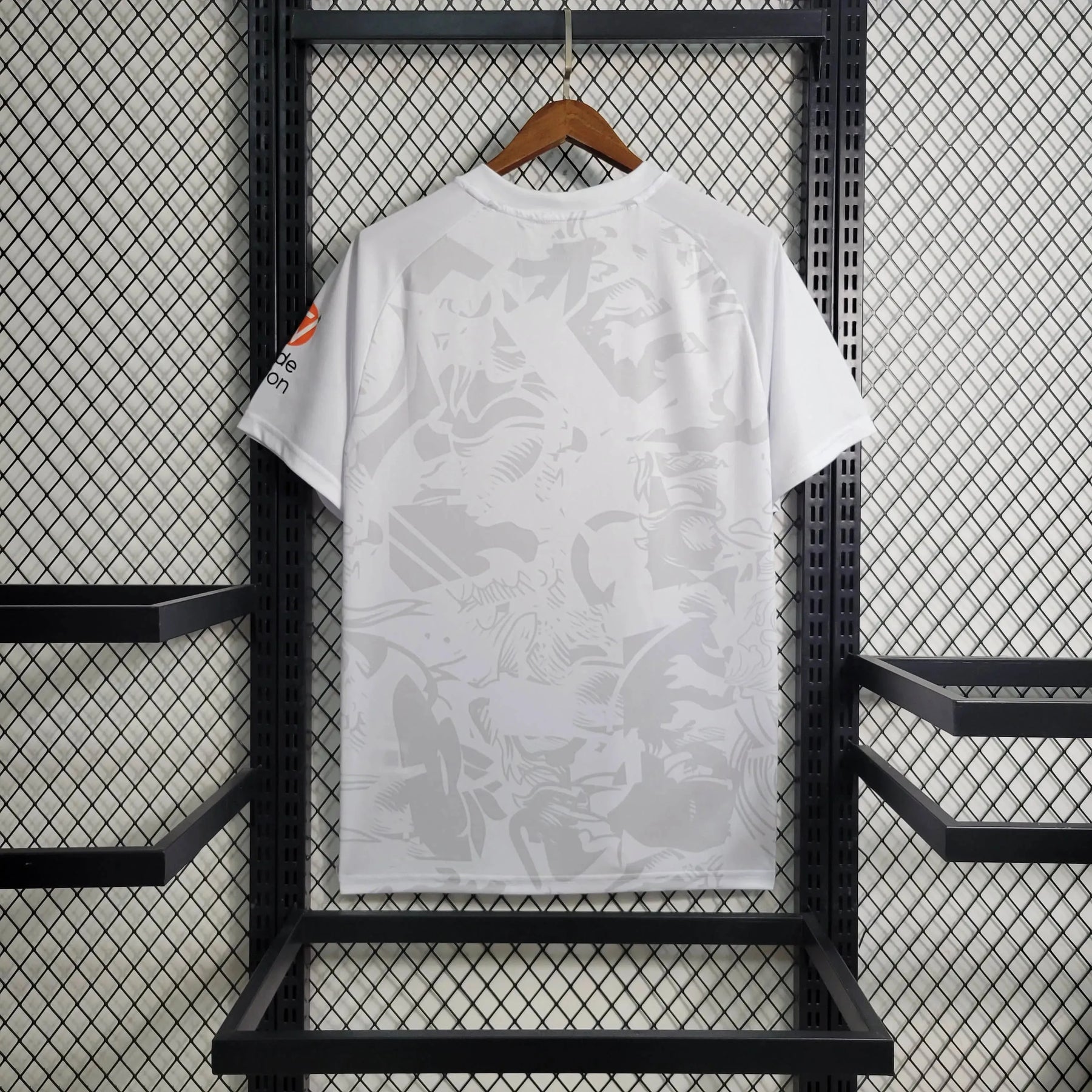 Camisa Aston Away 23/24 - Torcedor Masculina Branca - Netmantos