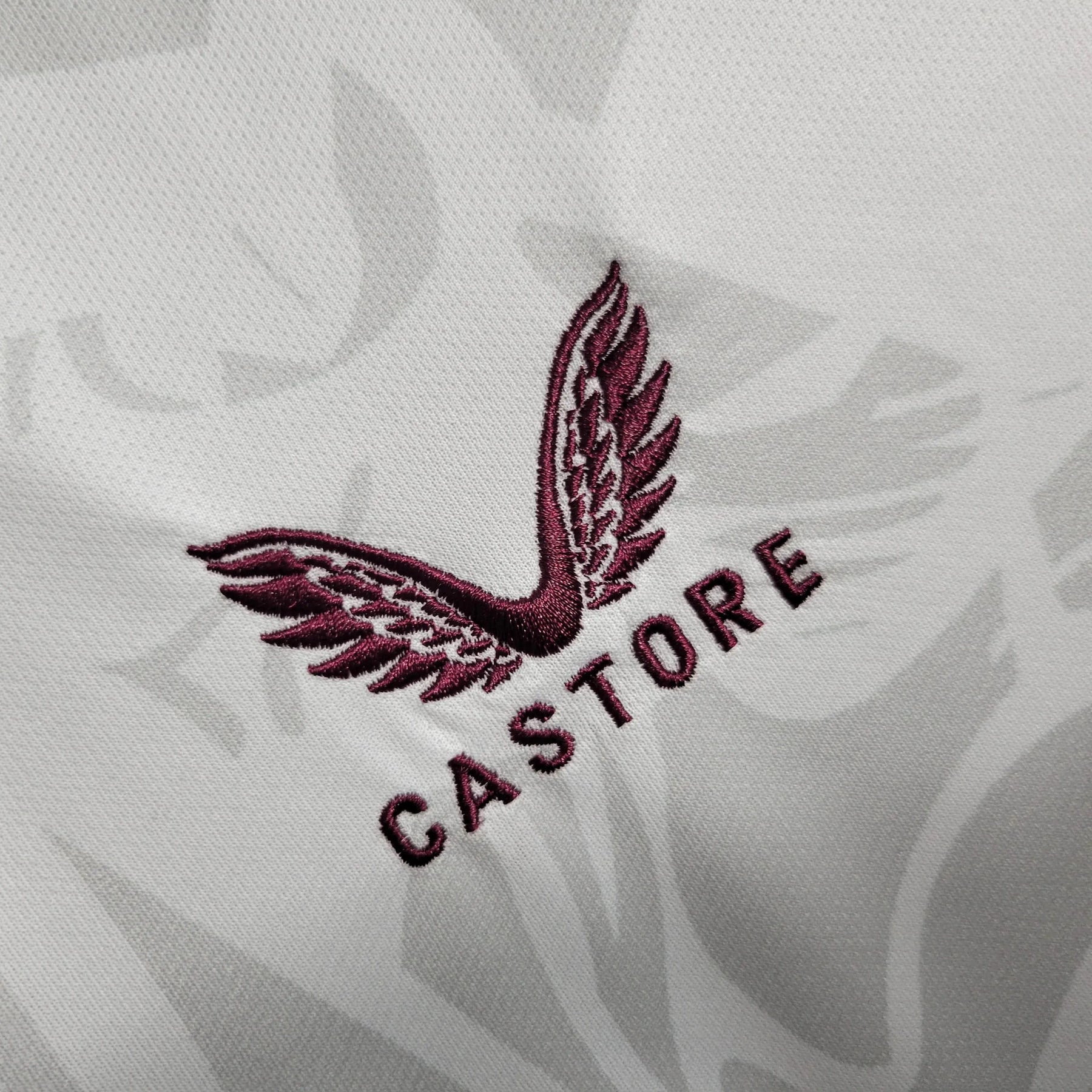 Camisa Aston Away 23/24 - Torcedor Masculina Branca - Netmantos