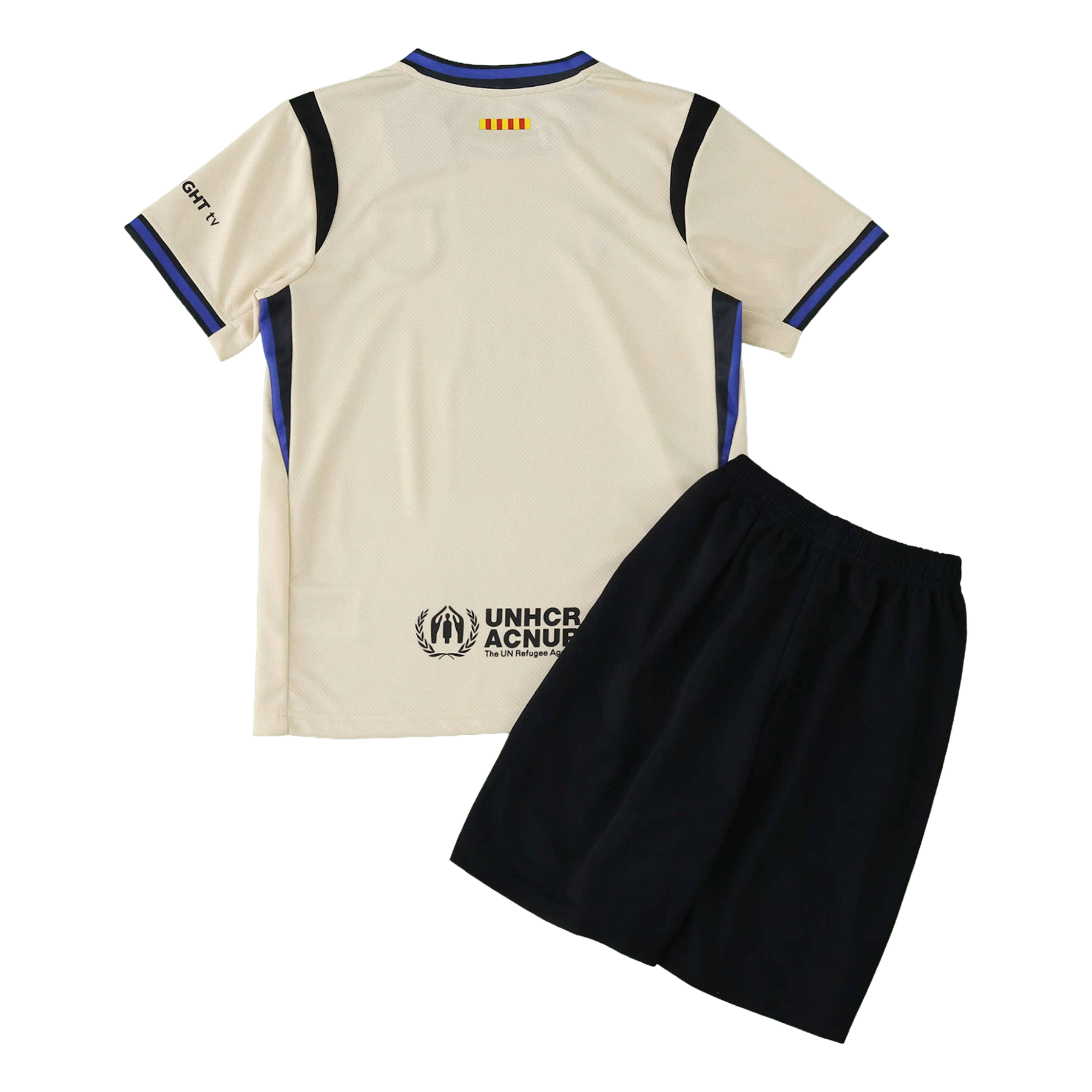 Camisa Barcelona Away Kobe Bryant 25/26 - Torcedor Infantil Amarela