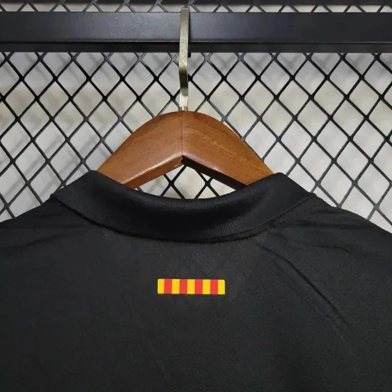 Camisa Barcelona COLDPLAY Away 24/25 - Torcedor Masculina Preta - Netmantos