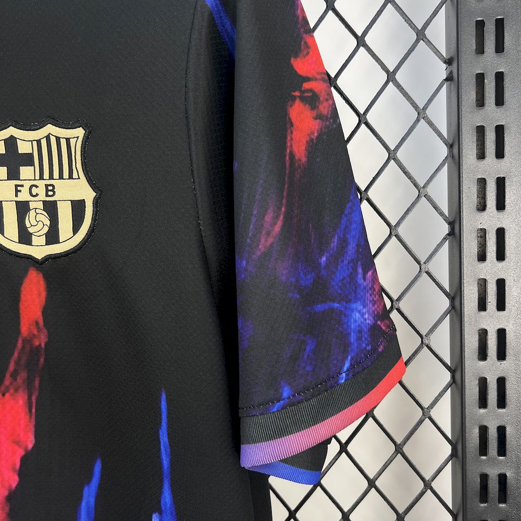 Camisa Barcelona Edição Especial Kobe Bryant 25/26 - Torcedor Masculina Preta
