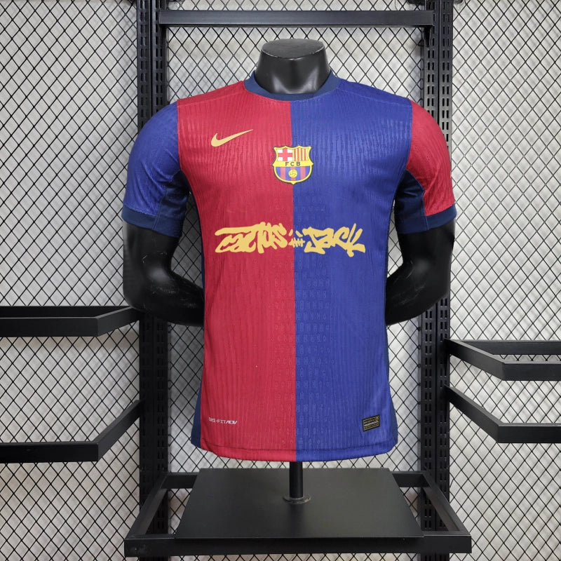 Barcelona TRAVIS SCOTT Home 24/25 Shirt - Men's Player