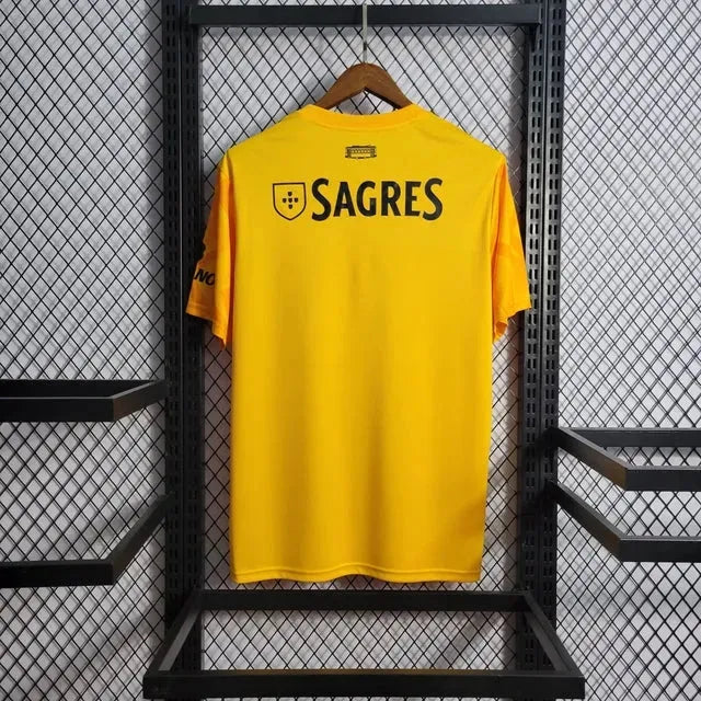 Camisa Benfica Away 22/23 - Torcedor Masculina Amarela - Netmantos