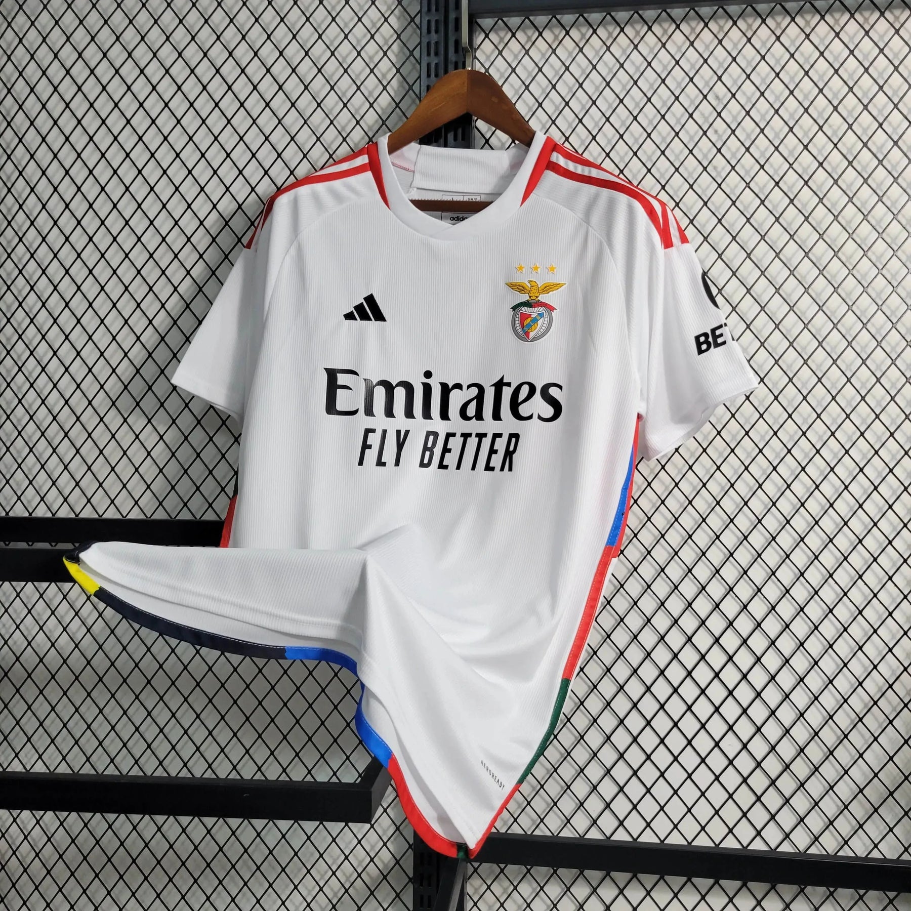 Camisa Benfica Away II 23/24 - Torcedor Masculina Branca - Netmantos
