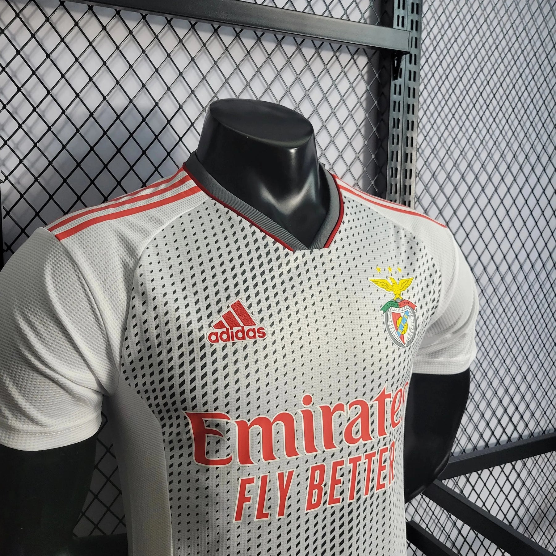 Camisa Benfica Home 22/23 - Jogador Masculina Branca - Netmantos