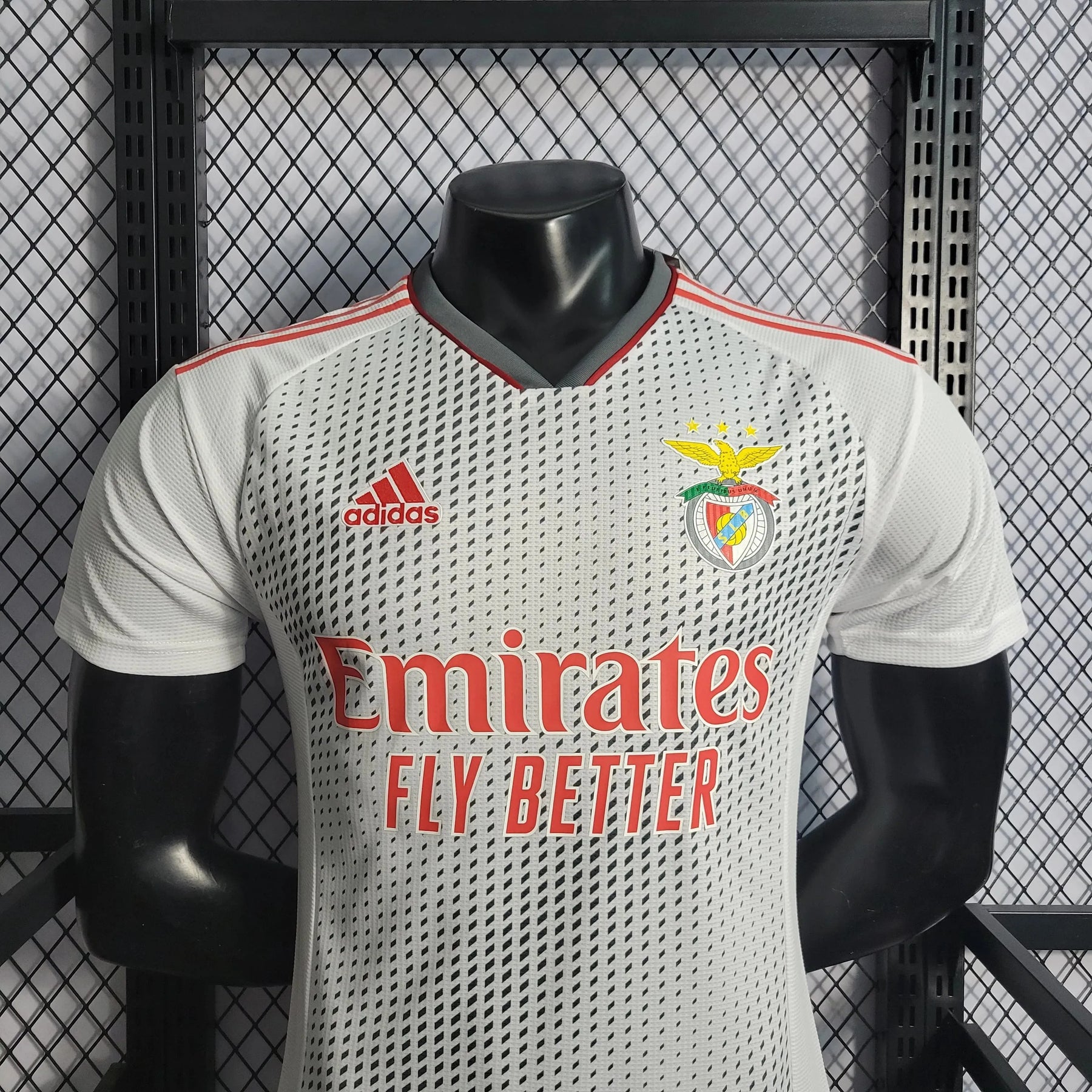 Camisa Benfica Home 22/23 - Jogador Masculina Branca - Netmantos