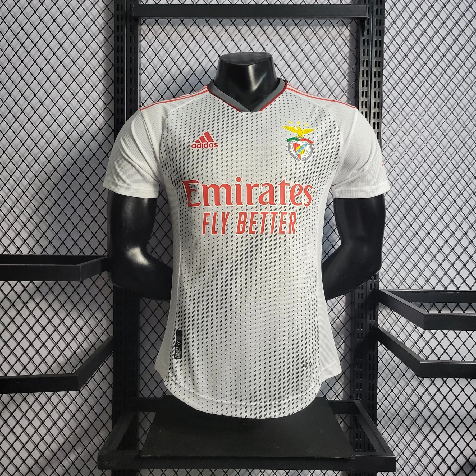 Camisa Benfica Home 22/23 - Jogador Masculina Branca - Netmantos