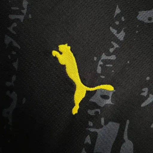 Camisa Borussia Dortmund Away 23/24 - Torcedor Masculina Preta - Netmantos