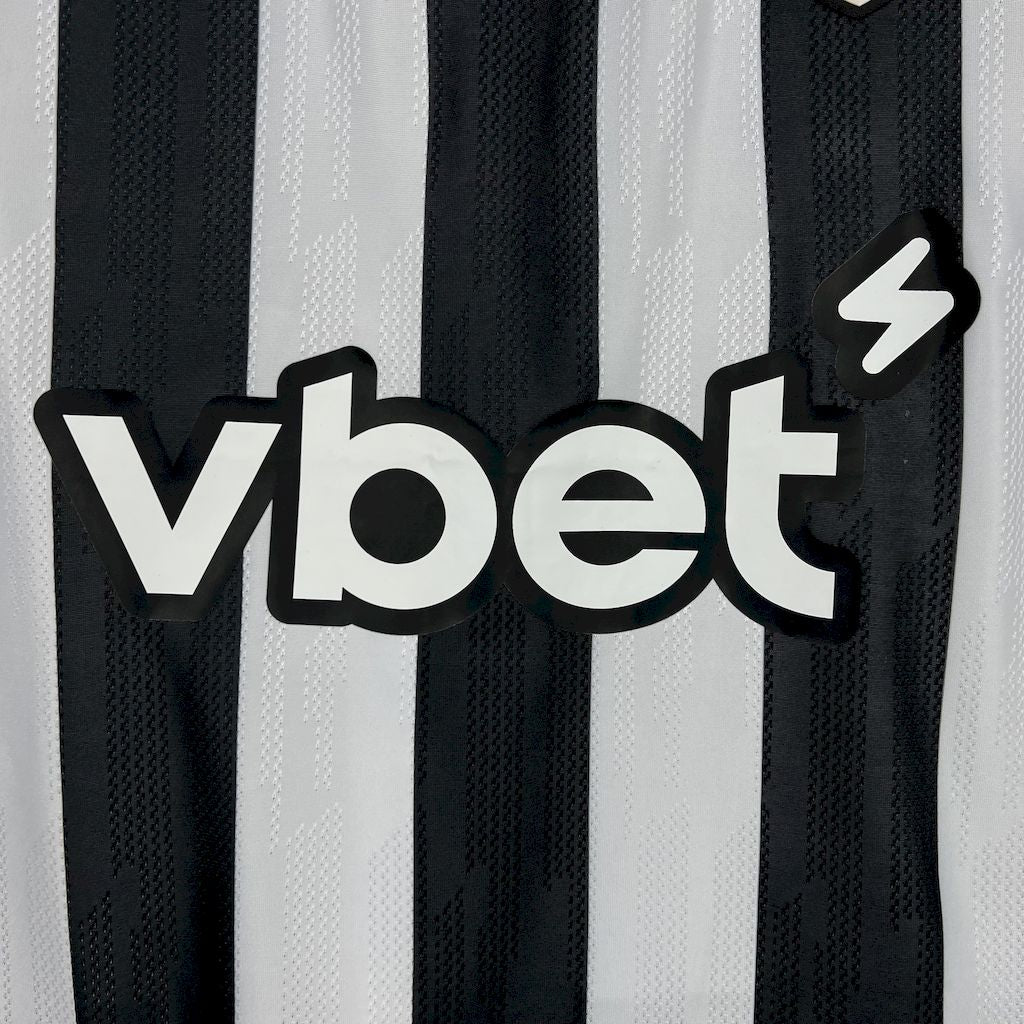 Camisa Bota Fogo Home 25/26 - Torcedor Masculina Listrada
