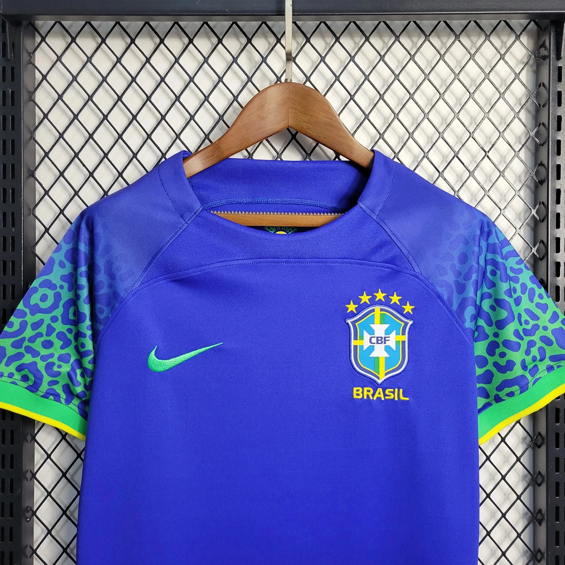 Camisa Brasil Away 22/23 - Torcedor Feminina Azul - Netmantos