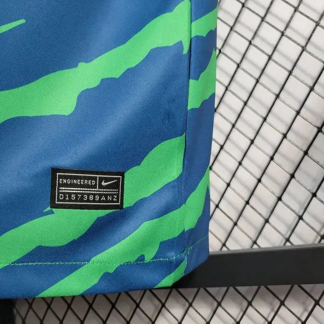 Camisa Brasil Edição Especial 22/23 - Torcedor Masculina Verde e Azul - Netmantos
