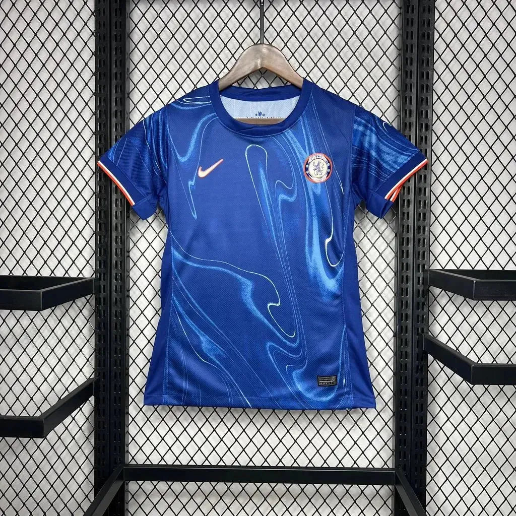 Camisa Chelsea Home 24/25 - Torcedor Feminina Azul - Netmantos