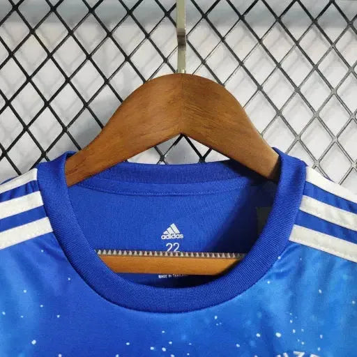 Camisa Cruzeiro Home 22/23 - Torcedor Infantil Azul - Netmantos