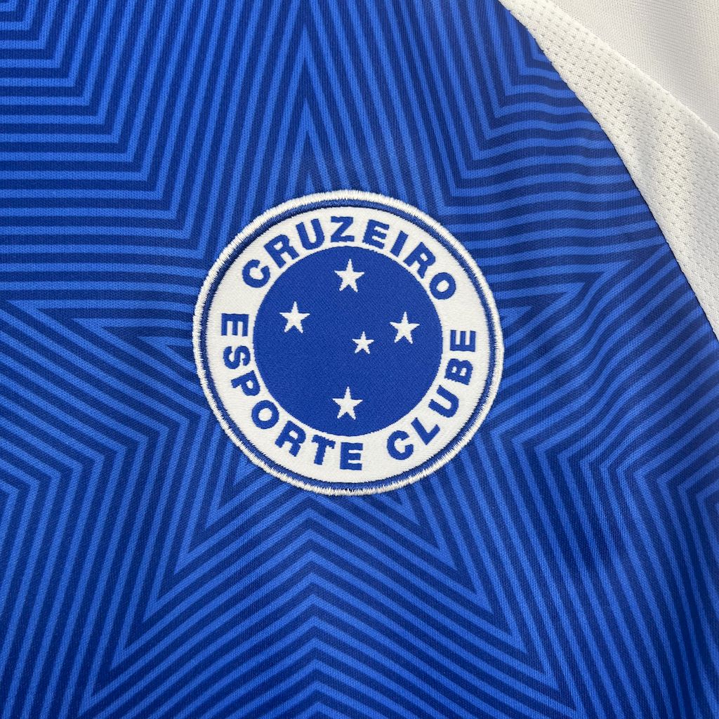 Camisa Cruzeiro Home 25/26 - Torcedor Feminina Azul