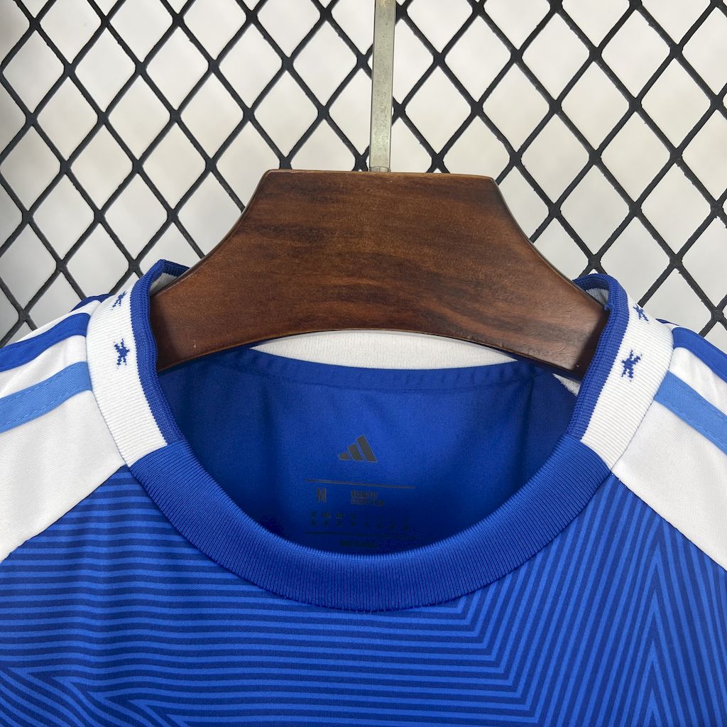 Camisa Cruzeiro Home 25/26 - Torcedor Feminina Azul