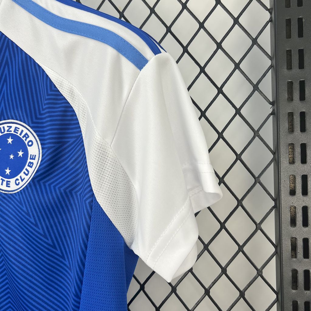 Camisa Cruzeiro Home 25/26 - Torcedor Feminina Azul