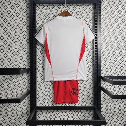 Camisa Flamengo Treino 23/24 - Torcedor Infantil Branca - Netmantos