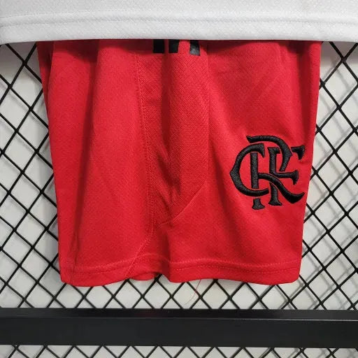 Camisa Flamengo Treino 23/24 - Torcedor Infantil Branca - Netmantos