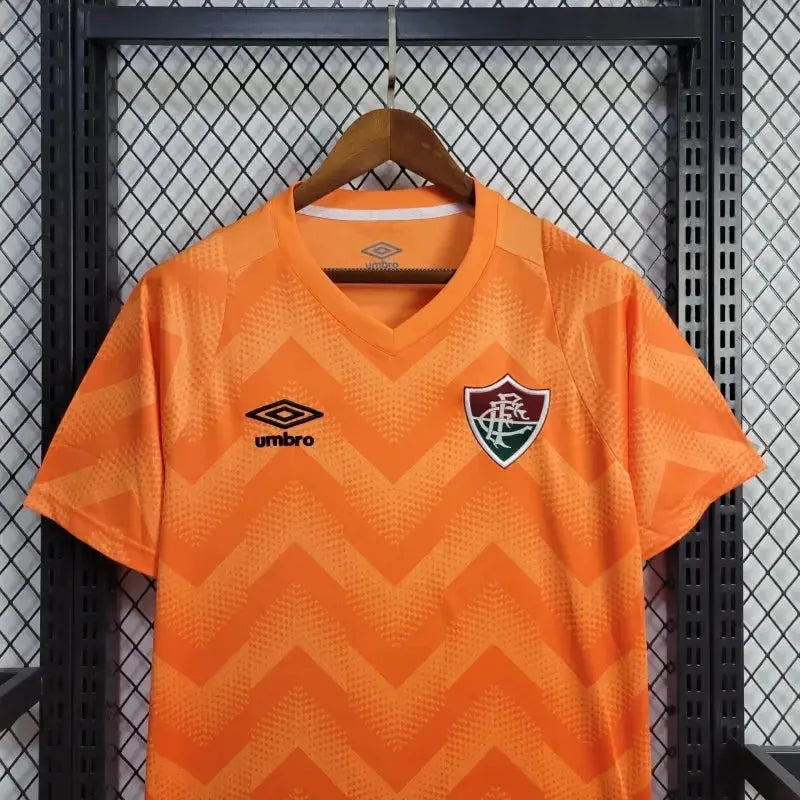 Camisa Fluminense Treino 24/25 - Torcedor Masculina Laranja - Netmantos