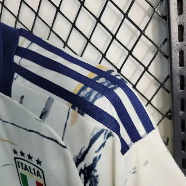 Camisa Itália Away 23/24 - Torcedor Masculina Branca - Netmantos