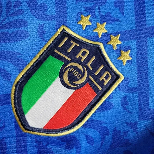Camisa Itália Home 2020- Torcedor Masculina Azul - Netmantos