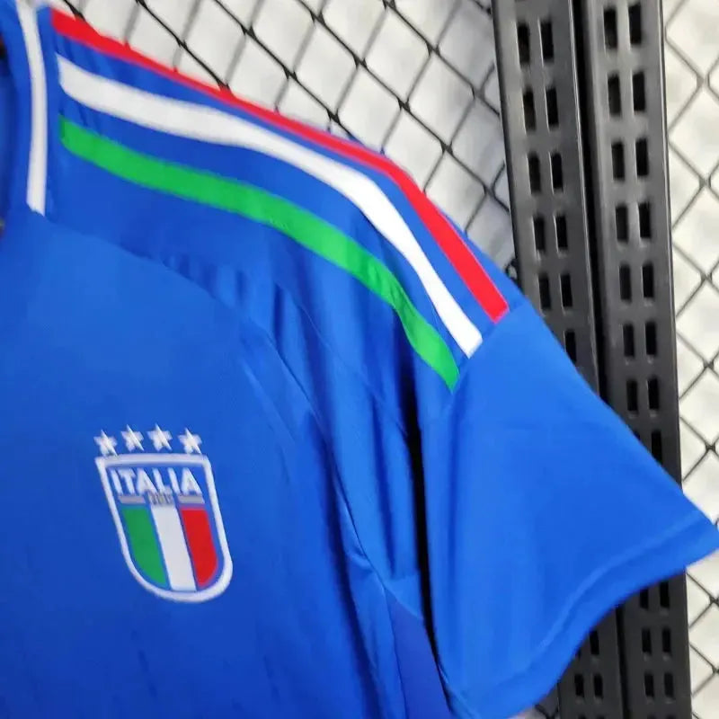 Camisa Itália Home 24/25 - Torcedor Masculina Azul - Netmantos