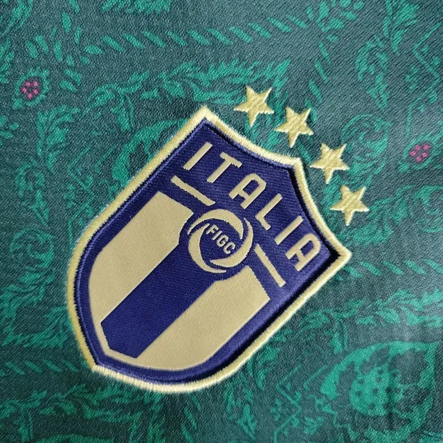 Camisa Itália Third Away 20/21 - Torcedor Masculina Verde - Netmantos
