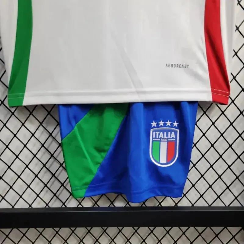 Camisa Itália Away 24/25 - Torcedor Infantil Branca - Netmantos