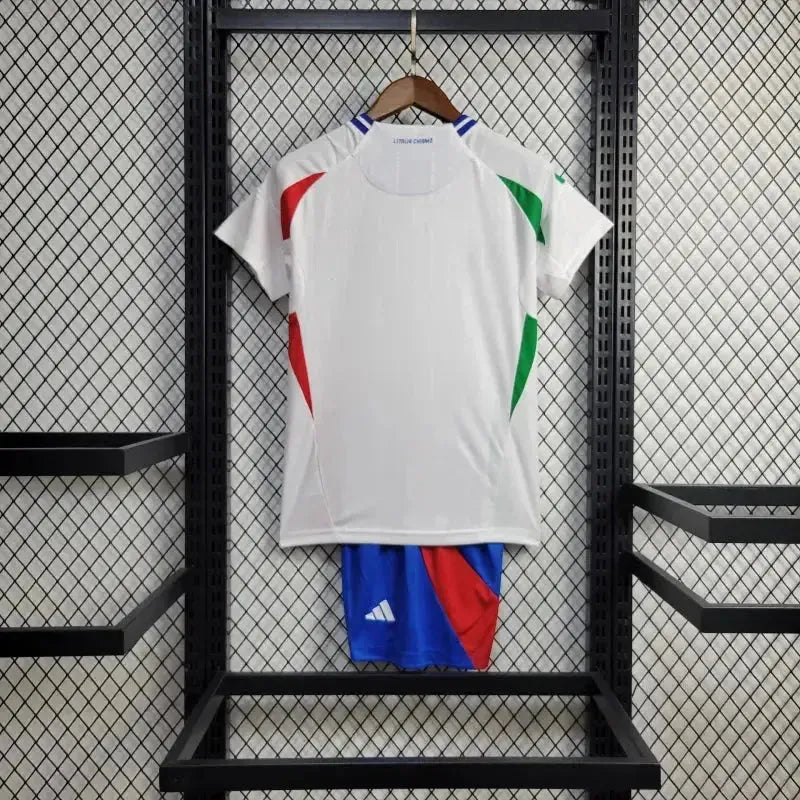Camisa Itália Away 24/25 - Torcedor Infantil Branca - Netmantos