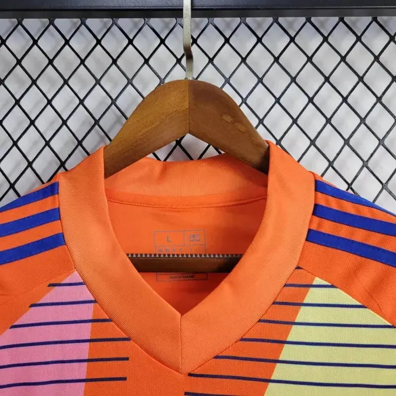 Camisa Itália Goleiro 24/25 - Torcedor Masculina Laranja - Netmantos