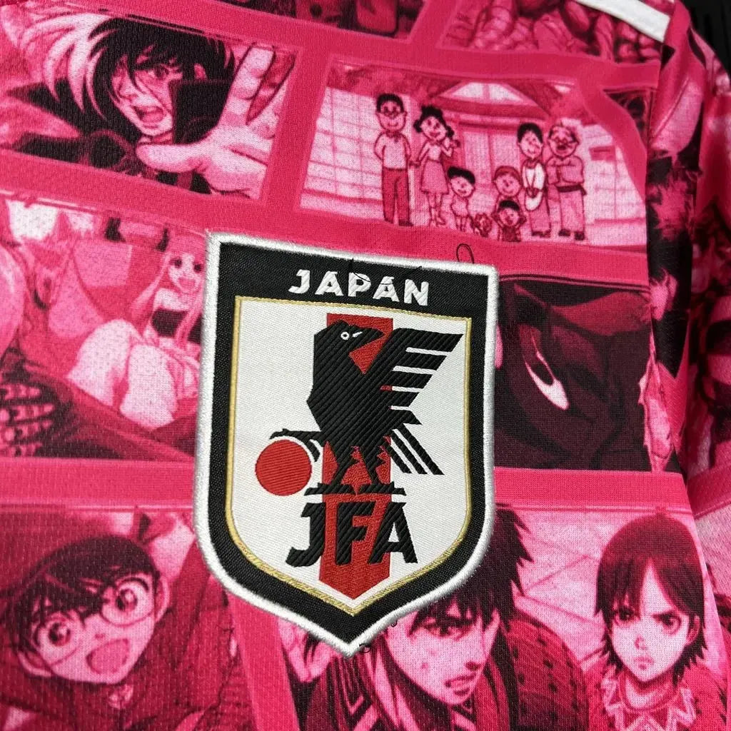 Camisa Japão Edição Especial 24/25 - Torcedor Masculina Rosa - Netmantos