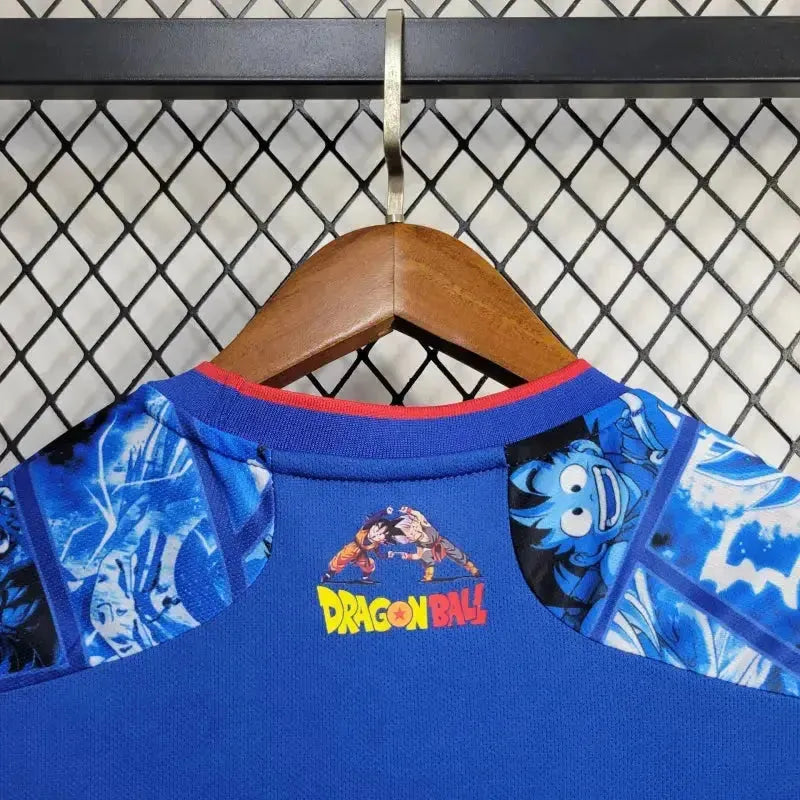 Camisa Japão Edição Especial Dragon Ball 24/25 - Torcedor Masculina Azul - Netmantos