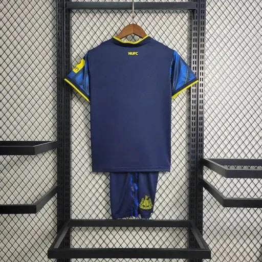 Camisa Newcastle United Away II 23/24 - Torcedor Infantil Azul - Netmantos