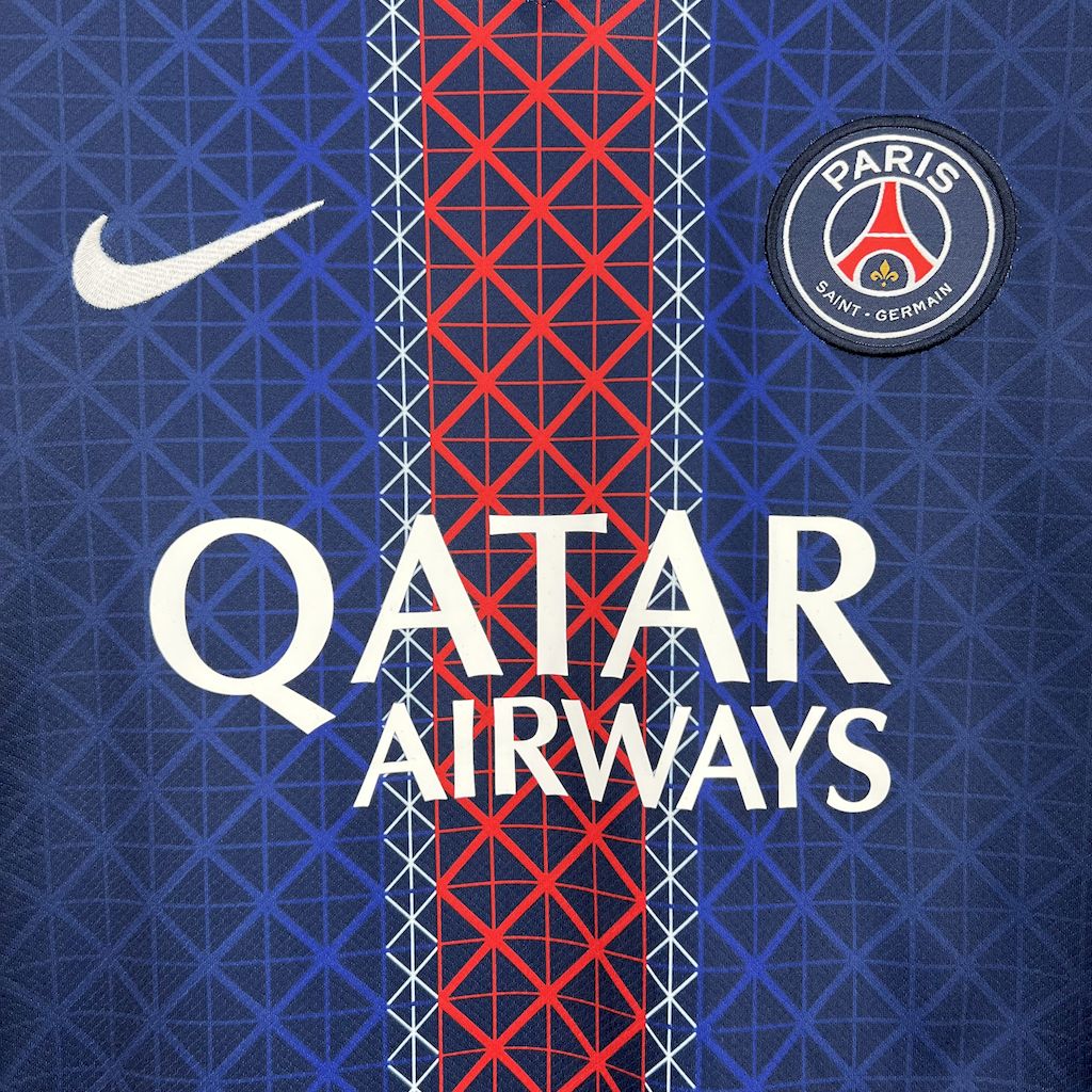 PSG Home Shirt 25/26 - Men's Fan Blue