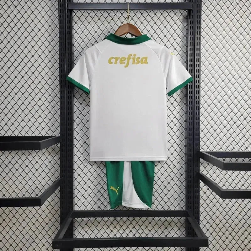 Camisa Palmeiras Away 24/25 - Torcedor Infantil Branca - Netmantos