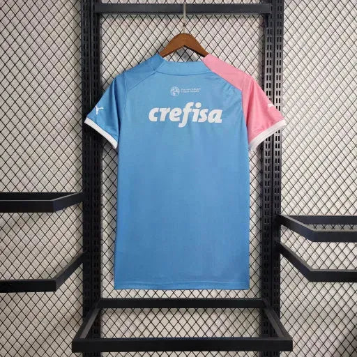 Camisa Palmeiras Edição Comemorativa 23/24 - Torcedor Masculina Azul e Rosa - Netmantos