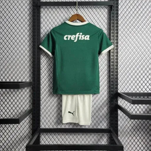 Camisa Palmeiras Home 22/23 - Torcedor Infantil Verde - Netmantos