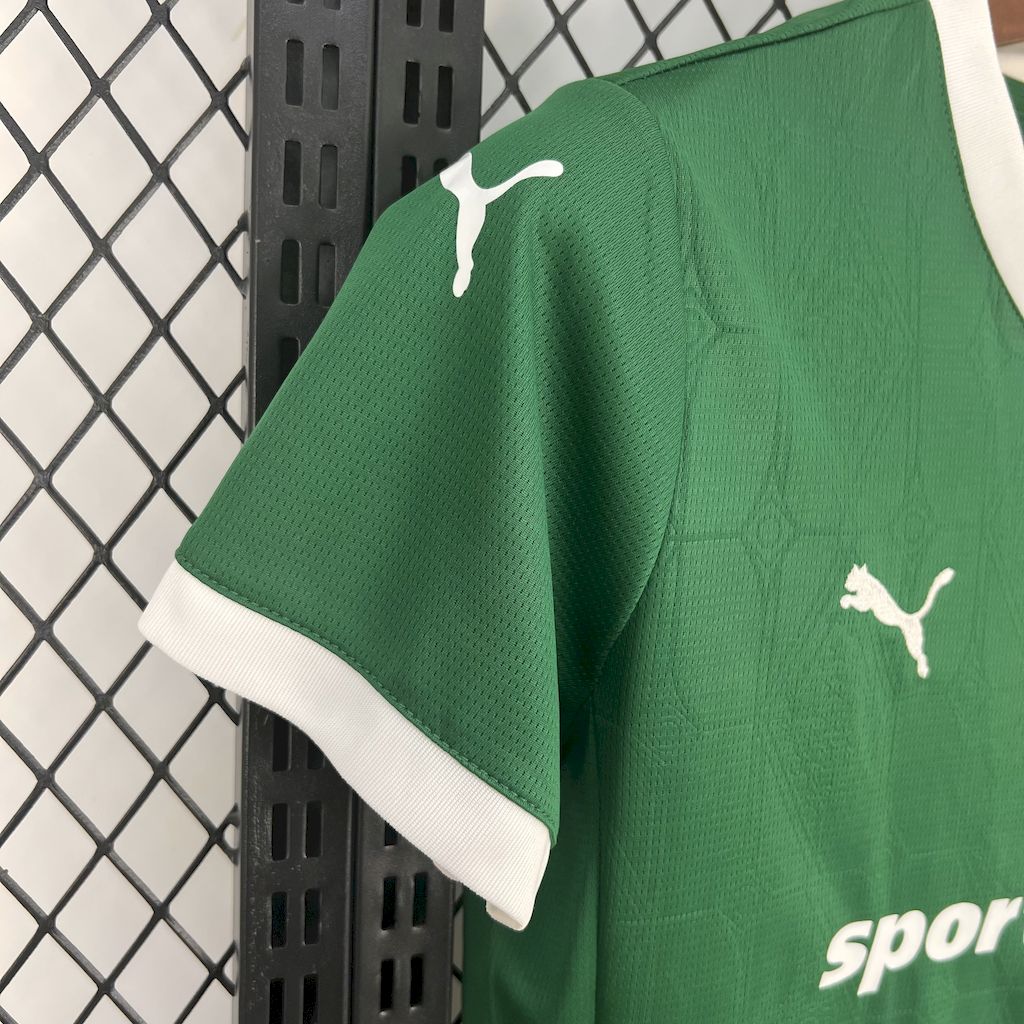 Palmeiras Home Shirt 25/26 - Women's Green Fan Shirt