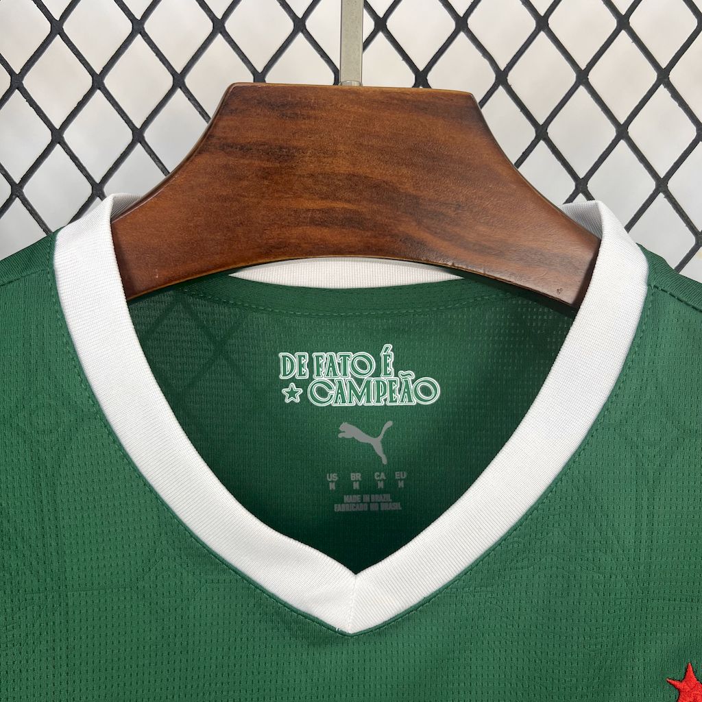 Palmeiras Home Shirt 25/26 - Women's Green Fan Shirt
