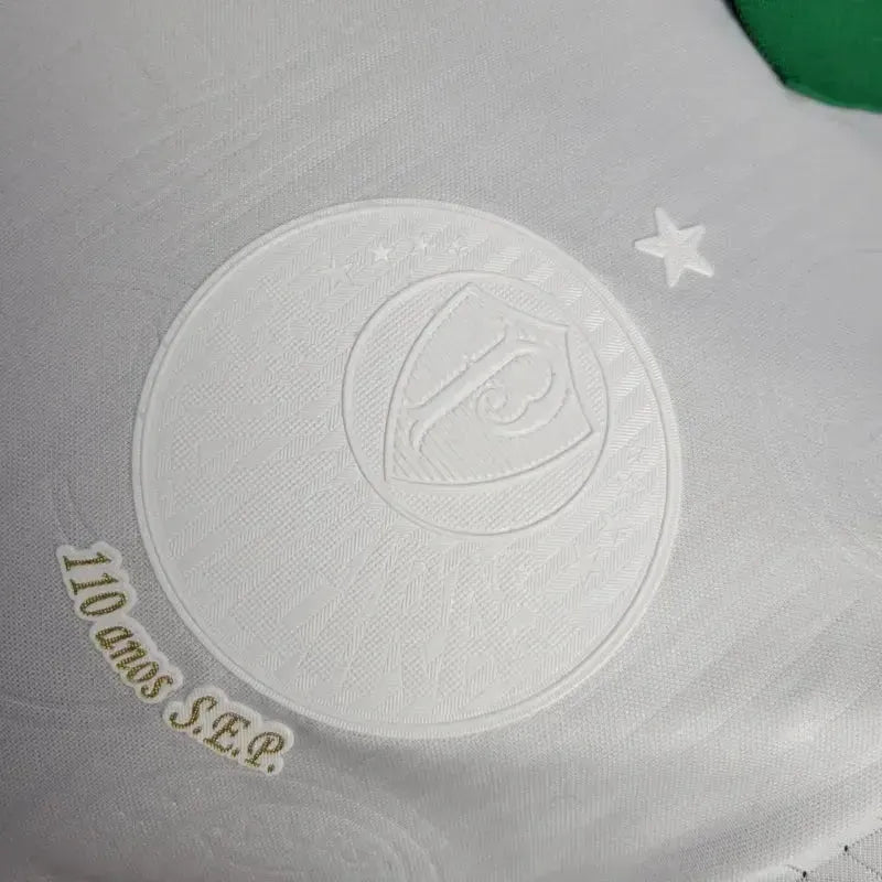 Camisa Palmeiras #SomosSociedade 24/25 - Jogador Masculina Totalmente Branca Paz