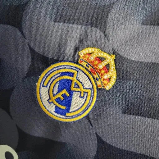 Camisa Real Madrid Away 23/24 - Torcedor Infantil Preta - Netmantos
