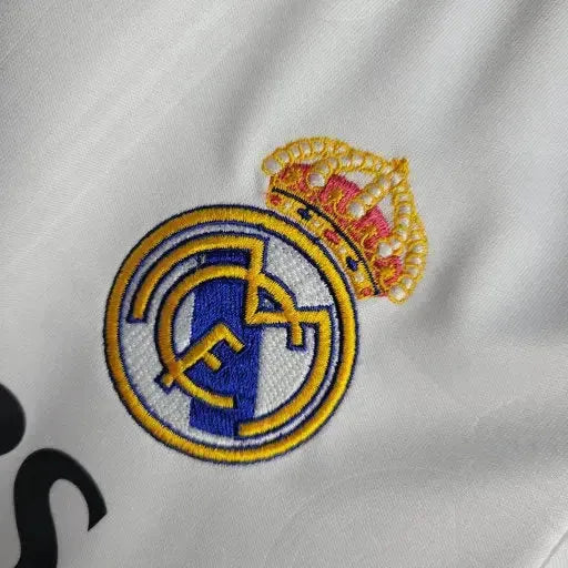 Camisa Real Madrid Home 22/23 - Torcedor Infantil Branca e Roxa - Netmantos