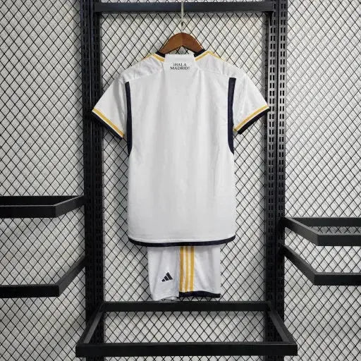 Camisa Real Madrid Home 23/24 - Torcedor Infantil Branca - Netmantos