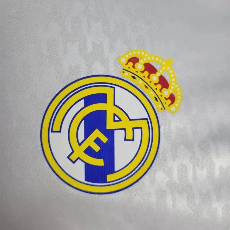 Camisa Real Madrid Home 24/25 - Jogador Masculina Branca - Netmantos