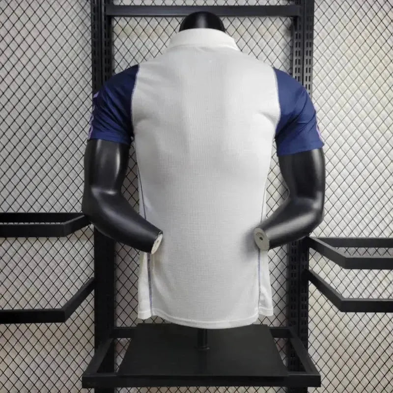 Camisa Real Madrid Treino 24/25 - Jogador Masculina Branca e Azul - Netmantos