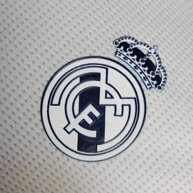 Camisa Real Madrid Treino 24/25 - Jogador Masculina Branca e Azul - Netmantos